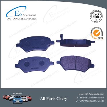 Front Brake Pads A13-3501080 For Chery A13 Fulwin/Forza/Bonus/MVM 315